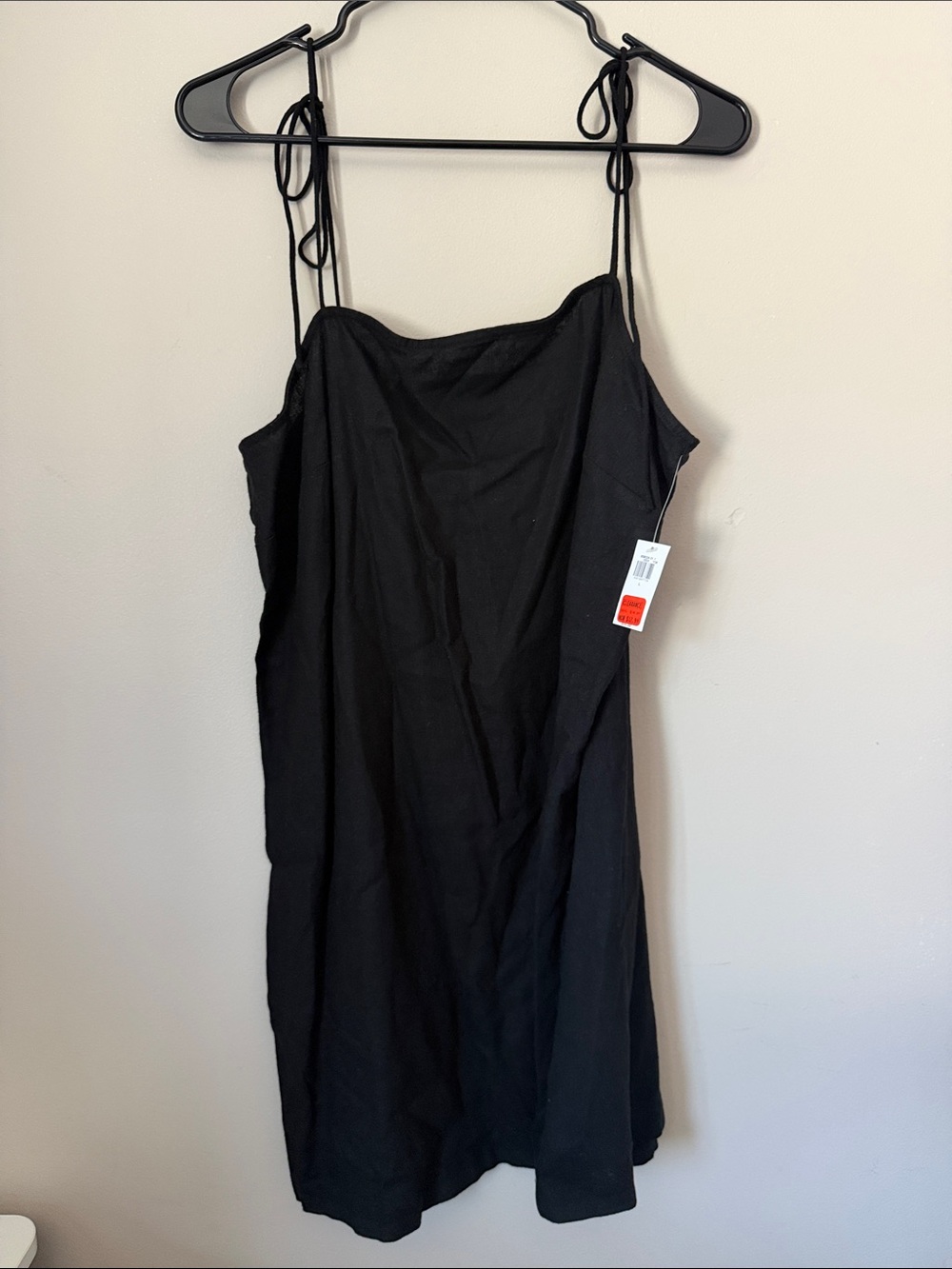 NWT Old Navy Classic Black Spaghetti Strap Dress
